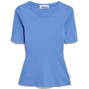 ARMEDANGELS Womens Maaia Violaa T-shirt (Dames |blauw)