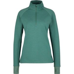 Stoic Womens MerinoFleece260 FlenSt Half Zip Merinotrui (Dames |turkoois)