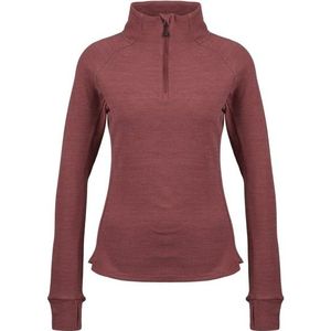 Heber Peak Womens TimberHe Fleece Half Zip Fleecetrui (Dames |rood)