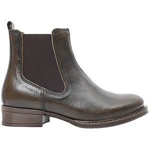 Ten Points Womens Pandora Chelsea Boots Tanned Leather Hoge schoenen (Dames |grijs)