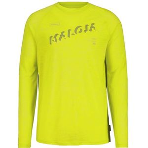 Maloja - RonconeM - Merinoshirt - Geel