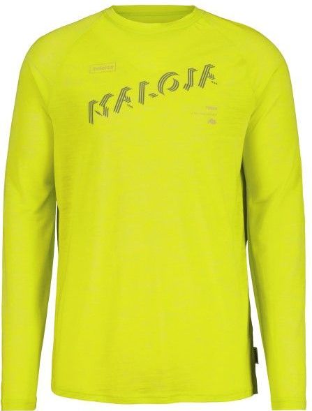 Maloja - RonconeM - Merinoshirt - Geel