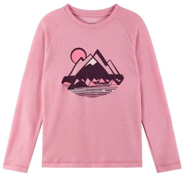 Reima Kids Viisas Wollen trui (Kinderen |roze)