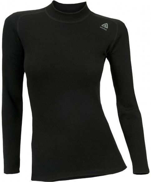 Aclima - WW Crew Neck - Merino-ondergoed - Zwart