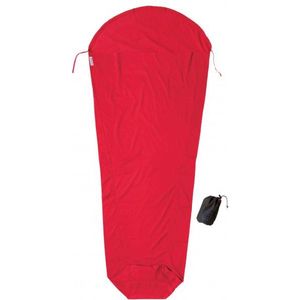 Cocoon MummyLiner Cotton Reisslaapzak (rood)