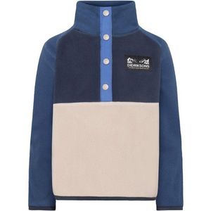 Didriksons Kids Monte Half-Buttoned 4 Fleecetrui (Kinderen |blauw)