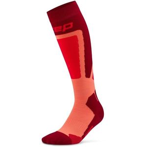 CEP - Ski Thermo Socks Tall 4.0 - Skisokken - Rood