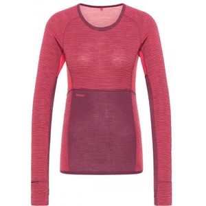 Devold Womens Tuvegga Sport Air Shirt Merino-ondergoed (Dames |rood)