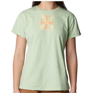 Columbia Womens Sun Trek S/S Graphic Tee Sportshirt (Dames |groen)