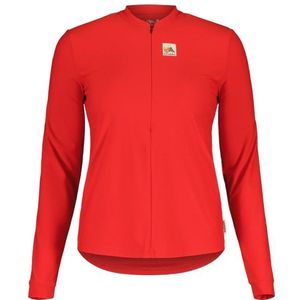 Maloja Womens MontalinM Sportshirt (Dames |rood)