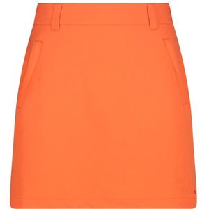 CMP Womens Skirt 2 in 1 Skort (Dames |oranje)