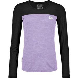 Ortovox - 150 Cool Logo - Merinoshirt - Purper/Zwart - Dames