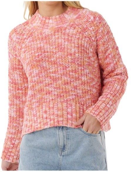 Rip Curl - Beach Party Slub Sweater - Roze - Trui