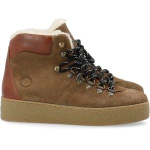 CaShott Womens Cascamilla Warm Lace Boot Winterschoenen (Dames |bruin)