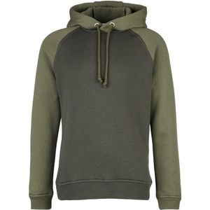 Stoic Kids MerinoFlatFleece240 SolbergSt Hoody Merinohoodie (Kinderen |olijfgroen)