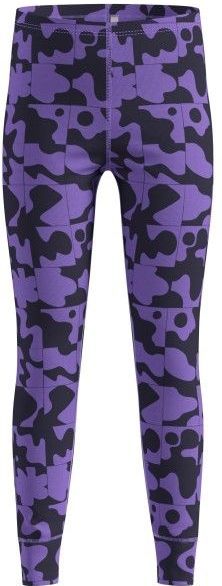 Odlo Kids Base Layer Bottom Long Active Warm Graphic Synthetisch ondergoed (Kinderen |purper/blauw)