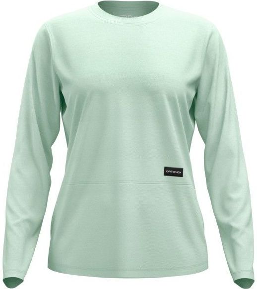 Ortovox - 185 Merino Patch L/S - Merinoshirt - Groen