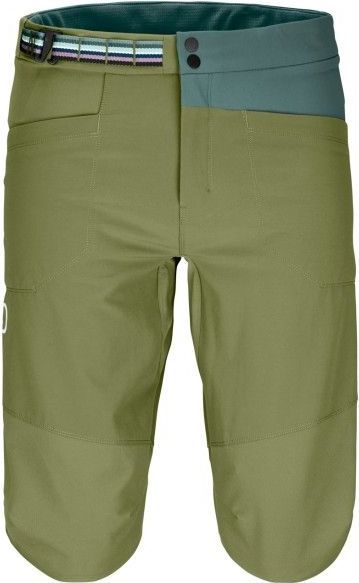 Ortovox - Pala Shorts - Klimbroek - Olijfgroen - Stretch