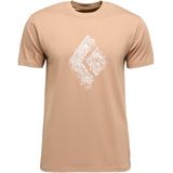 Black Diamond - Engineered Diamond SS Tee - T-shirt - Beige - Biologisch Katoen