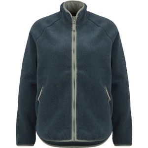 Stoic Womens MerinoHighPile357 VallsboSt Jacket Fleecevest (Dames |blauw)