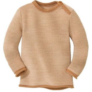 disana Kids Melange-Pullover Merinotrui (Kinderen |beige)