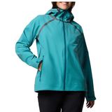 Columbia - Reign No Shine - Waterdichte Jas - Blauw - Met Getapete Naden