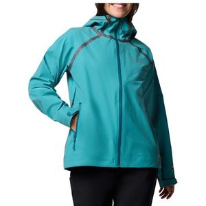 Columbia - Reign No Shine - Waterdichte Jas - Blauw - Met Getapete Naden