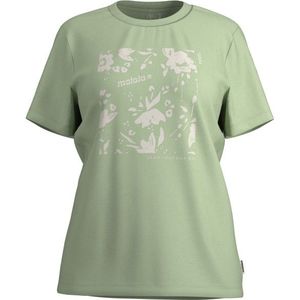 Maloja Womens RisoyaM T-shirt (Dames |groen)