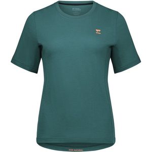 Mons Royale Womens Tarn Merino Shift Tee Fietsshirt (Dames |turkoois/blauw)