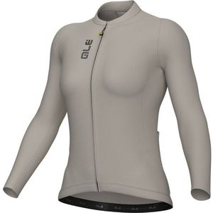 Alé Womens Pragma Color Block L/S Jersey Fietsshirt (Dames |grijs)