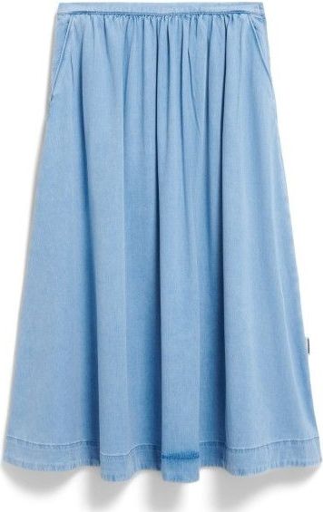 ARMEDANGELS - Kendraa - Spijkerrok - Licht Denim - Midi-lengte