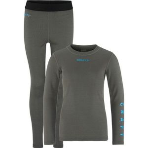 Craft Kids Core Warm Baselayer Set Synthetisch ondergoed (Kinderen |grijs)