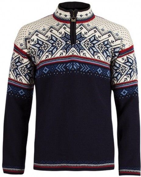 Dale of Norway - Vail - Wollen Trui - Blauw