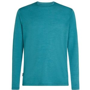 Icebreaker - Merino Blend 125 Cool-lite Sphere T-shirt - Blauw - Lange Mouwen