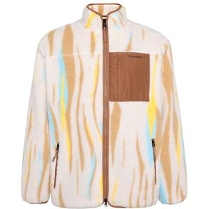 KnowledgeCotton Apparel Loose Fit Northern Lights Fleece Fleecevest (beige)
