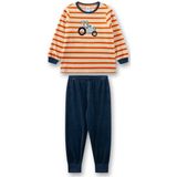 Sanetta Nachtkledij  nachtblauw / lichtblauw / lichtgeel / rood