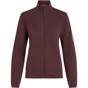 Icebreaker - Merino 400 Realfleece Descender - Sweatshirt - Met Rits