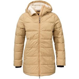 Schöffel Womens Insulated Parka Boston Lange jas (Dames |beige)