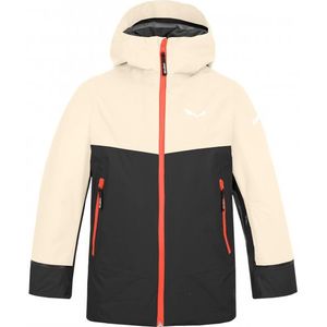 Salewa Kids Sella Powertex / TWR Jacket Ski-jas (Kinderen |wit/zwart |waterdicht)