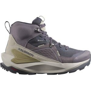 Salomon Womens Elixir Mid GTX Wandelschoenen (Dames |grijs |waterdicht)