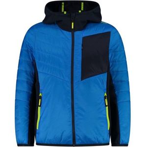 CMP Kids Hybrid Jacket Fix Hood Synthetisch jack (Kinderen |blauw)