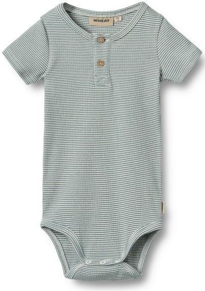 Wheat Jongens Body romper S/S Magnus GOTS-gecertificeerd