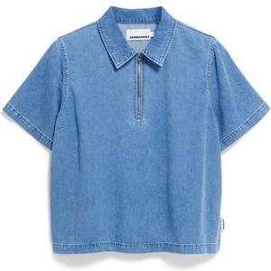 ARMEDANGELS - Cinziaa - Spijkerjacket - Effen - Korte Mouwen