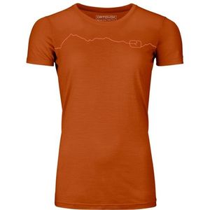 Ortovox - 150 Cool Mountain - Merinoshirt - Bruin - Dames