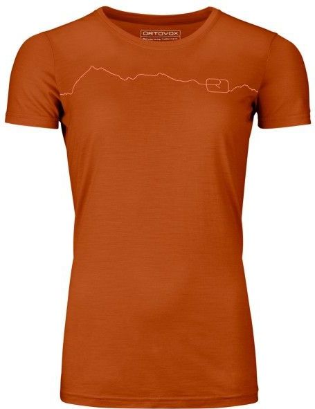Ortovox - 150 Cool Mountain - Merinoshirt - Bruin - Dames
