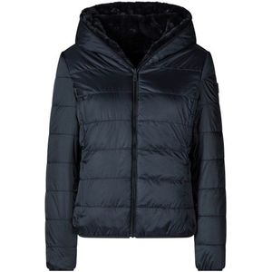 Save The Duck - Reversible Jacket Mod. Laila - Tussenjas - Zwart - Polyester