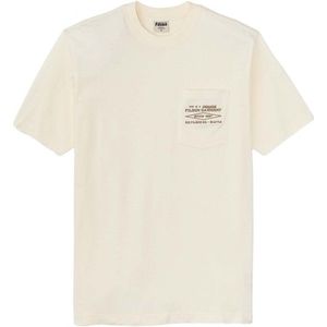 Filson S/S Embroidered Pocket T-Shirt T-shirt (Heren |beige/wit)