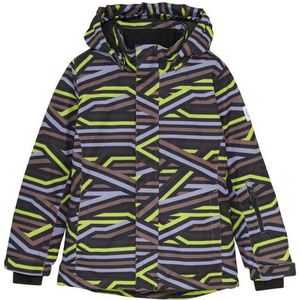 Color Kids Kids Ski Jacket AOP Ski-jas (Kinderen |grijs |waterdicht)