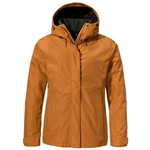 Schöffel - Okere - 3-in-1-jas - Oranje/Bruin - Waterdicht