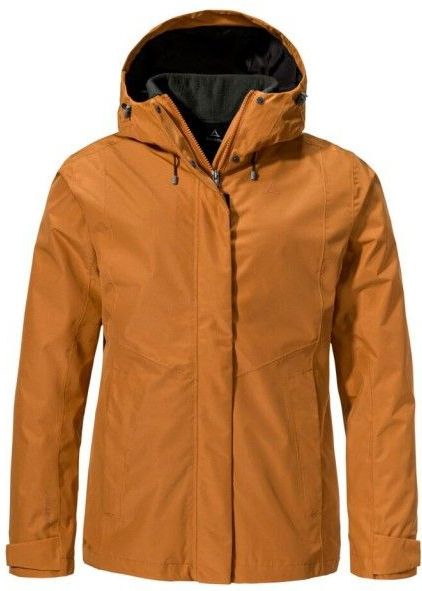Schöffel - Okere - 3-in-1-jas - Oranje/Bruin - Waterdicht